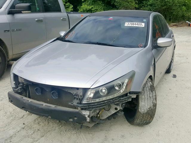 1HGCP2F48AA077873 - 2010 HONDA ACCORD LXP SILVER photo 2