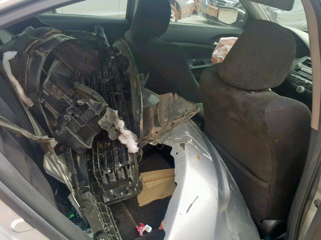 1HGCP2F48AA077873 - 2010 HONDA ACCORD LXP SILVER photo 6