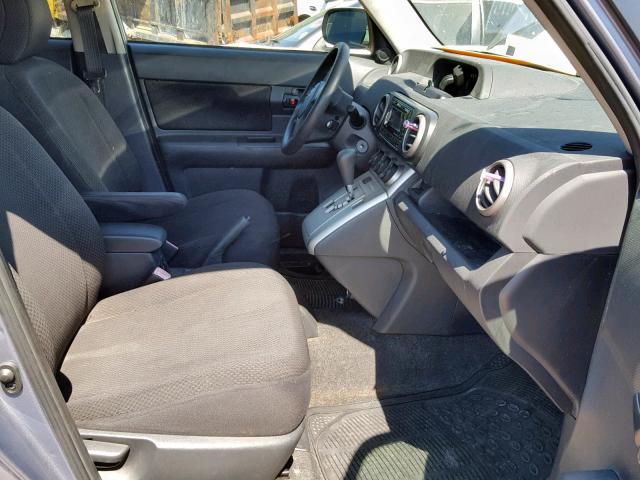 JTLKE50E391086760 - 2009 TOYOTA SCION XB 银色 照片 5