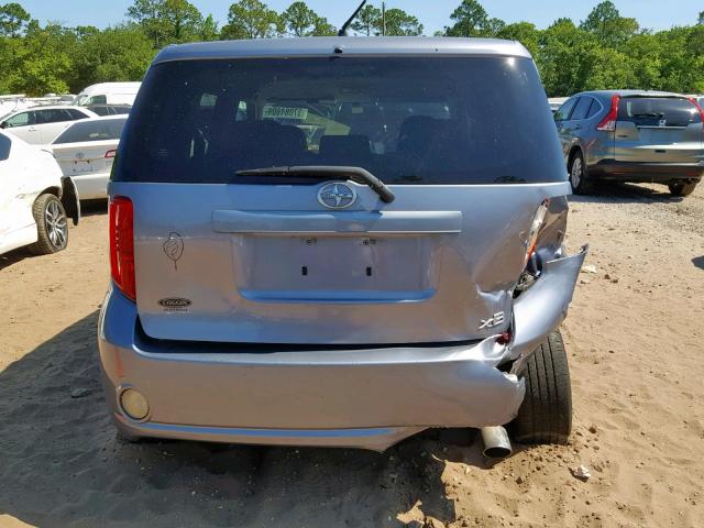 JTLKE50E391086760 - 2009 TOYOTA SCION XB 银色 照片 9