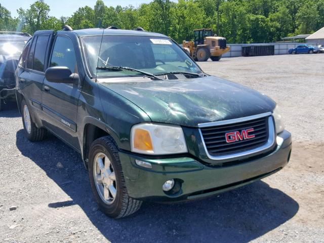 1GKDT13S232178999 - 2003 GMC ENVOY GREEN photo 1