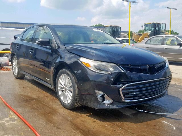 4T1BD1EB3DU001330 - 2013 TOYOTA AVALON HYB BLACK photo 1