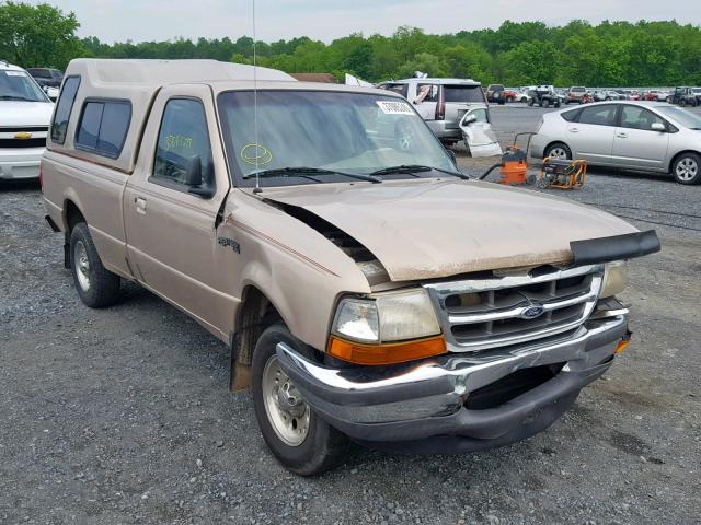 1FTYR10C3WTA75517 - 1998 FORD RANGER TAN photo 1