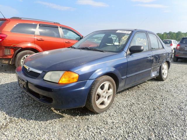 JM1BJ2213X0183119 - 1999 MAZDA PROTEGE ES 蓝色 照片 2