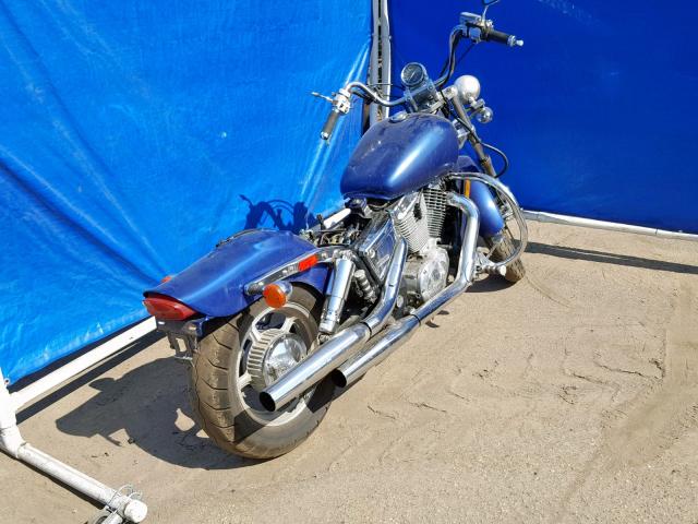 1HFSC18054A801300 - 2004 HONDA VT1100 C BLUE photo 4