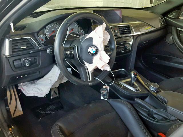 WBS8M9C50G5E68693 - 2016 BMW M3 BLACK photo 9