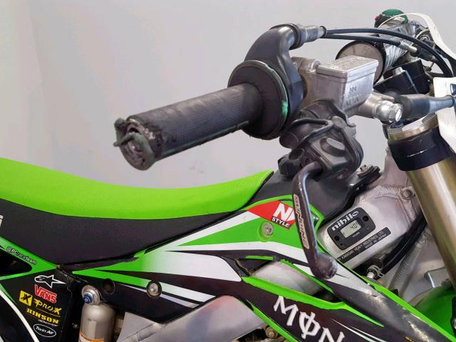 JKAKXMZC8EA017620 - 2014 KAWASAKI KX250 Z GREEN photo 17