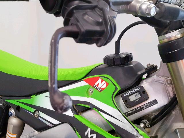 JKAKXMZC8EA017620 - 2014 KAWASAKI KX250 Z GREEN photo 18