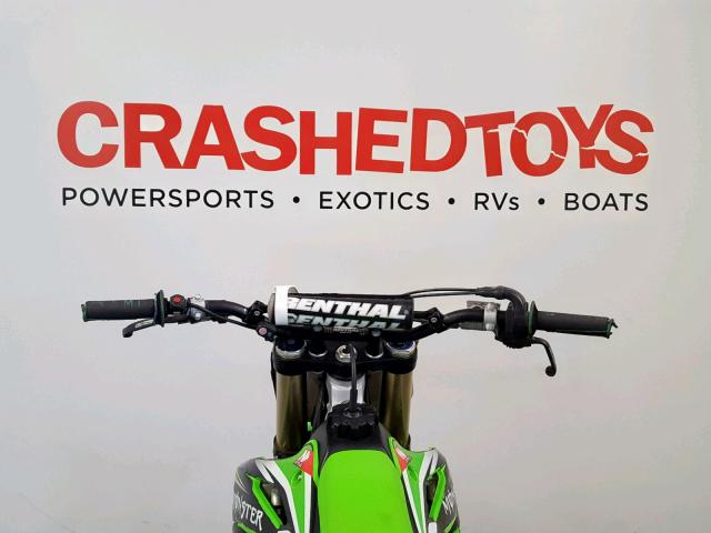 JKAKXMZC8EA017620 - 2014 KAWASAKI KX250 Z GREEN photo 8