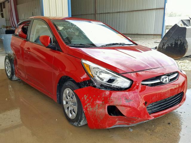 KMHCT4AE2GU123691 - 2016 HYUNDAI ACCENT SE RED photo 1