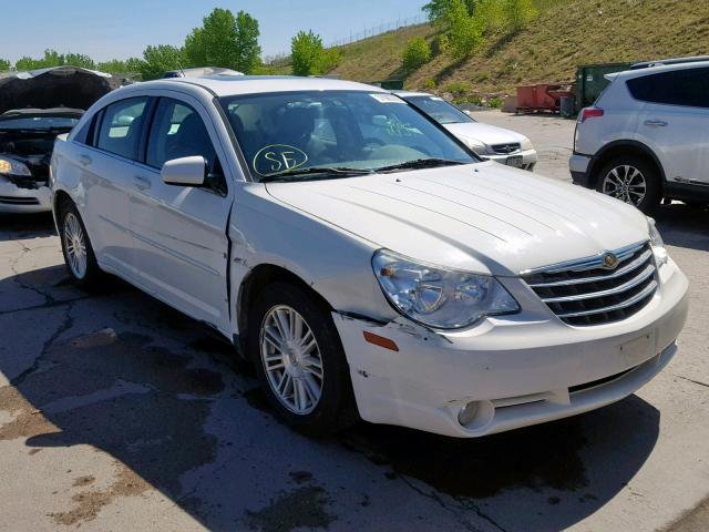 1C3LC56R48N196034 - 2008 CHRYSLER SEBRING TO WHITE photo 1