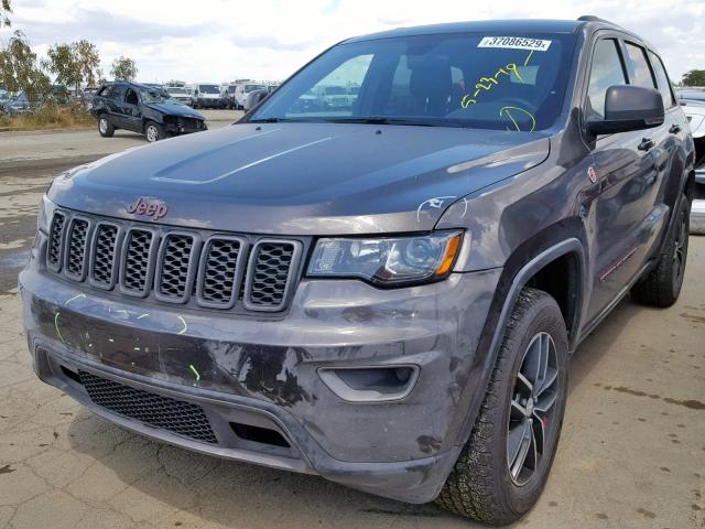 1C4RJFLG7HC605014 - 2017 JEEP GRAND CHER GRAY photo 2