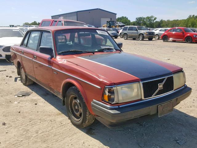 YV1AX8845K1340516 - 1989 VOLVO 244 DL BLACK photo 1