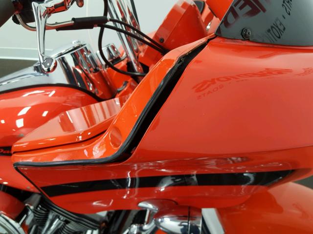 1HD1FS4117Y645073 - 2007 HARLEY-DAVIDSON FLTR ORANGE photo 13