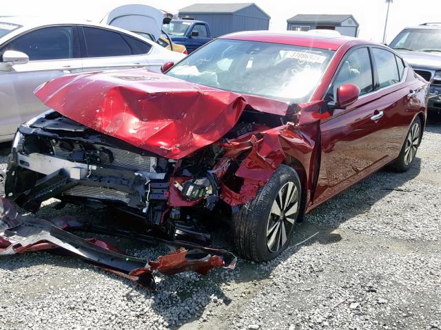 1N4BL4EVXKC102506 - 2019 NISSAN ALTIMA SL RED photo 2