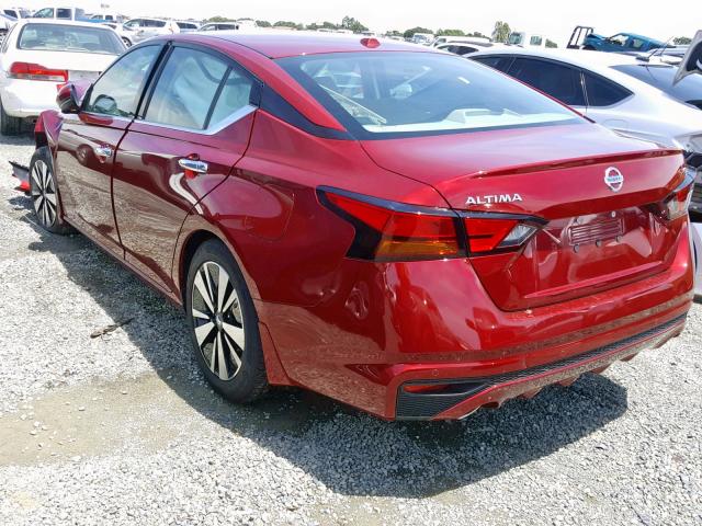 1N4BL4EVXKC102506 - 2019 NISSAN ALTIMA SL RED photo 3