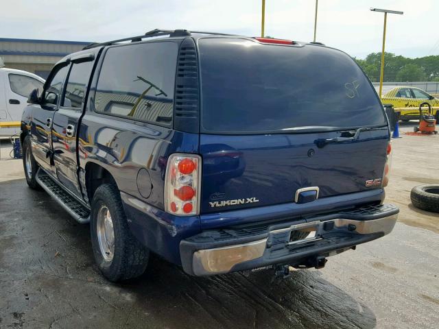 1GKEC16Z63J218164 - 2003 GMC YUKON XL C BLUE photo 3