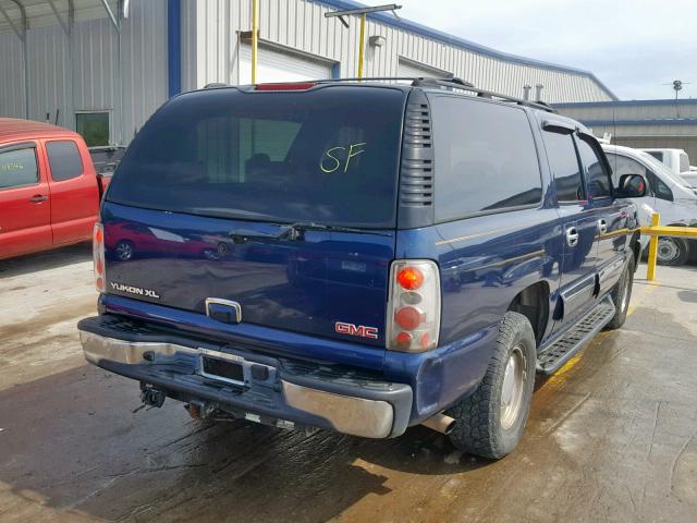 1GKEC16Z63J218164 - 2003 GMC YUKON XL C BLUE photo 4