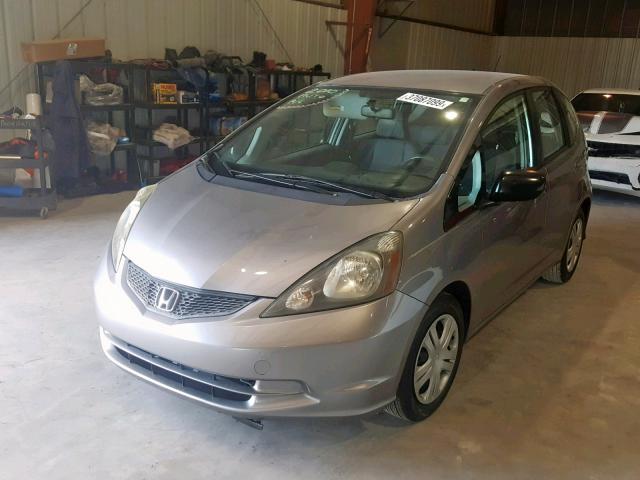 JHMGE88209C003656 - 2009 HONDA FIT SILVER photo 2