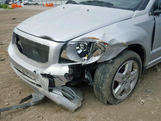 1B3HB28B98D728551 - 2008 DODGE CALIBER SILVER photo 9