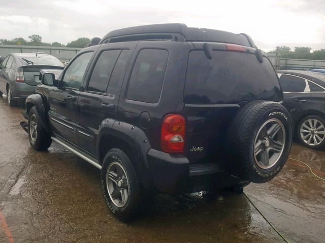 1J4GK38K04W235155 - 2004 JEEP LIBERTY RE BLACK photo 3