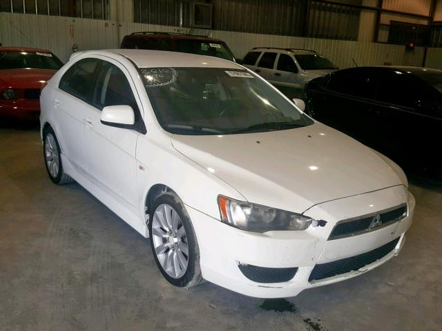 JA32X8HW2AU015393 - 2010 MITSUBISHI LANCER GTS WHITE photo 1