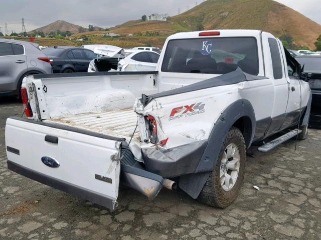 1FTZR45EX7PA75671 - 2007 FORD RANGER SUP WHITE photo 4