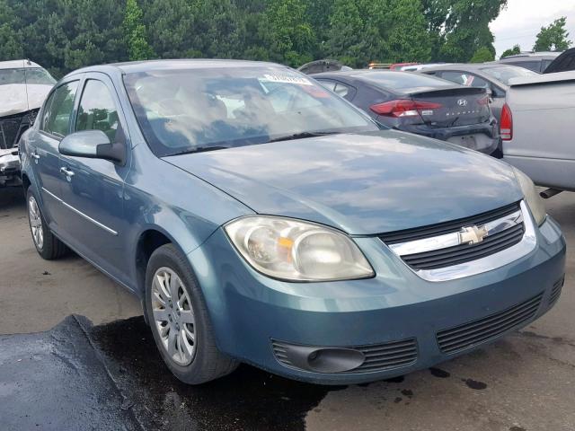 1G1AD5F57A7143358 - 2010 CHEVROLET COBALT 1LT GREEN photo 1