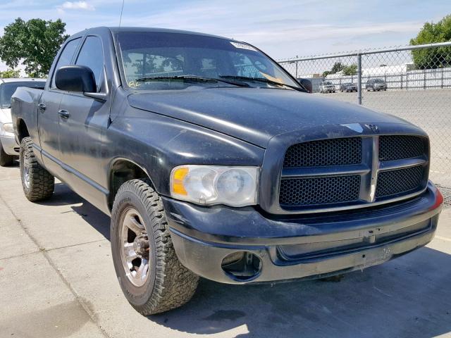 3D7HA18N92G164356 - 2002 DODGE RAM 1500 BLACK photo 1