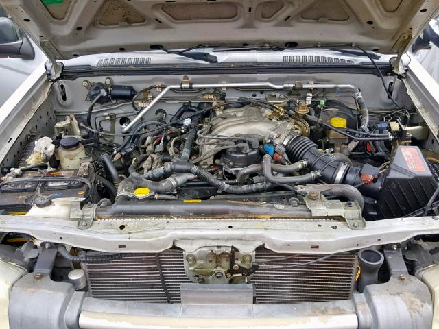 1N6ED27T83C458066 - 2003 NISSAN FRONTIER C SILVER photo 7