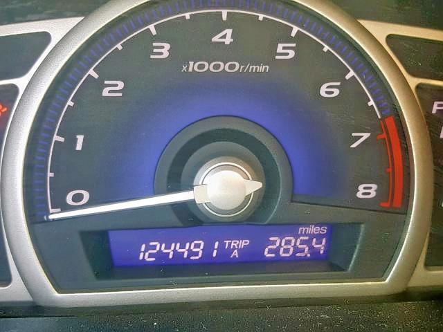 19XFA1F97BE008920 - 2011 HONDA CIVIC EXL ნაცრისფერი ფოტო 8