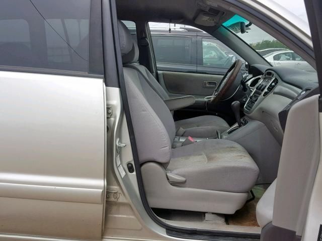 JTEEP21A860150804 - 2006 TOYOTA HIGHLANDER SILVER photo 5