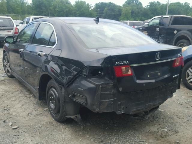 JH4CU2F86CC003738 - 2012 ACURA TSX SE BLACK photo 3