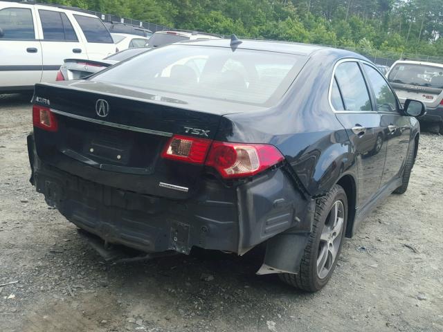 JH4CU2F86CC003738 - 2012 ACURA TSX SE BLACK photo 4