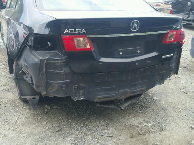 JH4CU2F86CC003738 - 2012 ACURA TSX SE BLACK photo 9