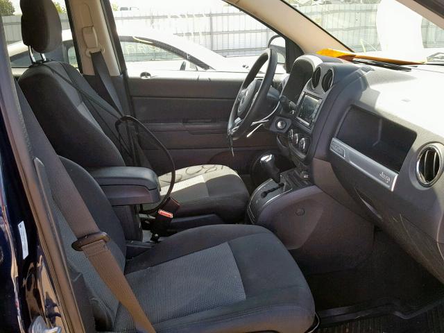 1C4NJCBBXED914145 - 2014 JEEP COMPASS SP Көк фото 5