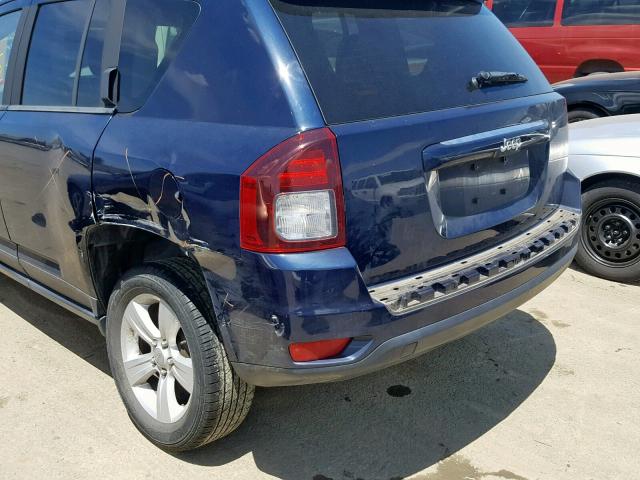 1C4NJCBBXED914145 - 2014 JEEP COMPASS SP Көк фото 9