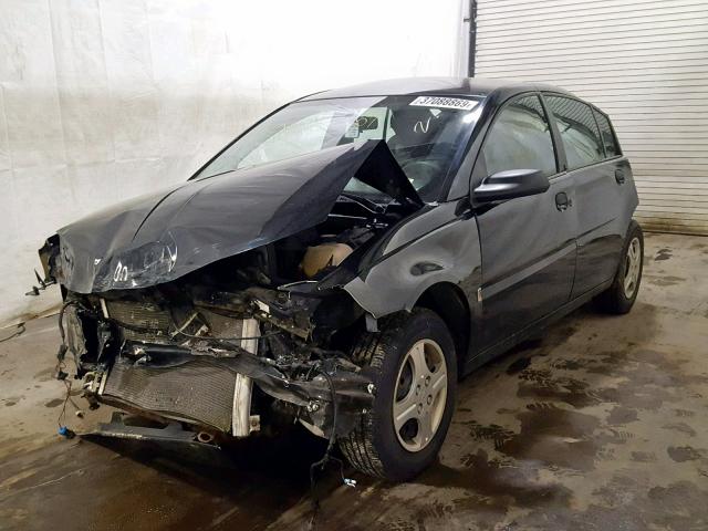1G8AG52F14Z227756 - 2004 SATURN ION LEVEL BLACK photo 2