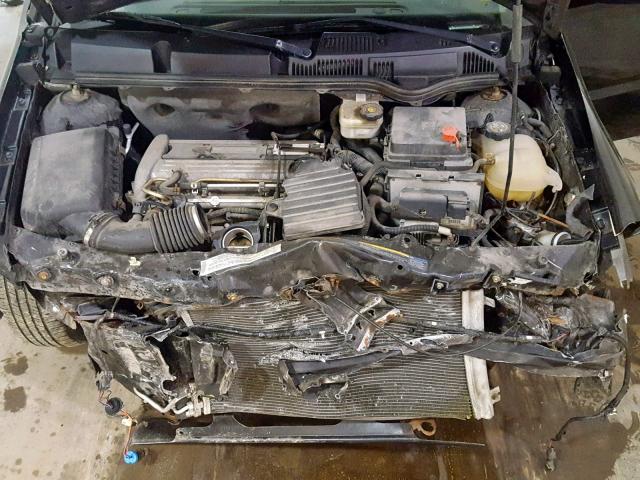 1G8AG52F14Z227756 - 2004 SATURN ION LEVEL BLACK photo 7