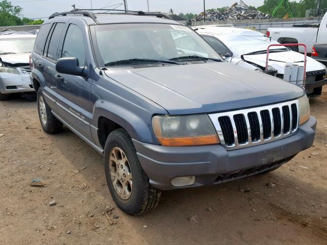 1J4GW48S41C708871 - 2001 JEEP GRAND CHER BLUE photo 1