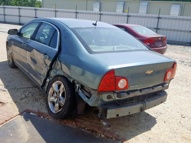 1G1ZH57B19F248488 - 2009 CHEVROLET MALIBU 1LT 绿色 照片 3