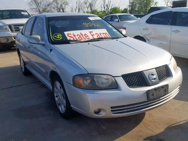 3N1AB51D06L584489 - 2006 NISSAN SENTRA SE- SILVER photo 1