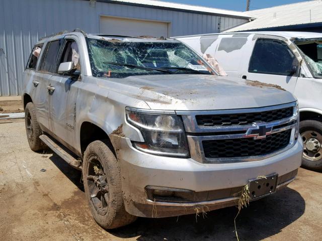 1GNSKBKCXFR207531 - 2015 CHEVROLET TAHOE K150 SILVER photo 1