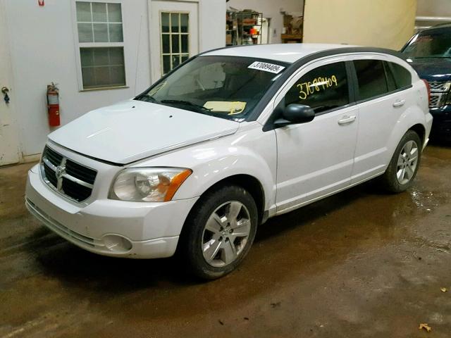 1B3CB5HA7BD192645 - 2011 DODGE CALIBER HE WHITE photo 2