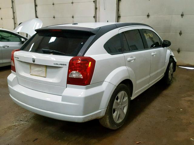 1B3CB5HA7BD192645 - 2011 DODGE CALIBER HE WHITE photo 4