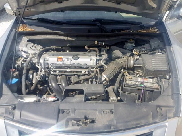 JHMCP26418C029935 - 2008 HONDA ACCORD LXP SILVER photo 7