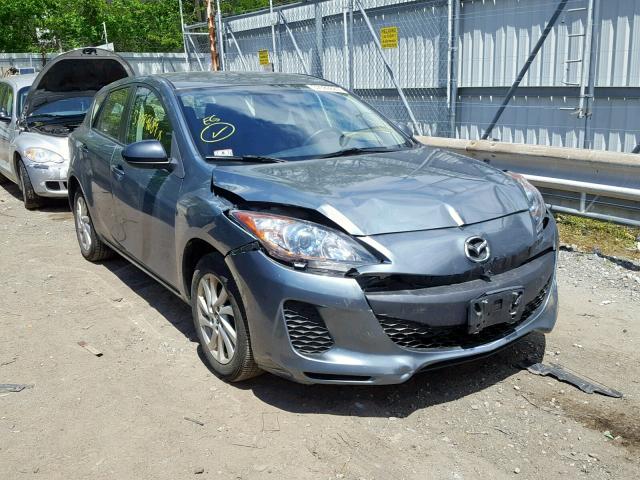 JM1BL1LP4D1771947 - 2013 MAZDA 3 I GREEN photo 1