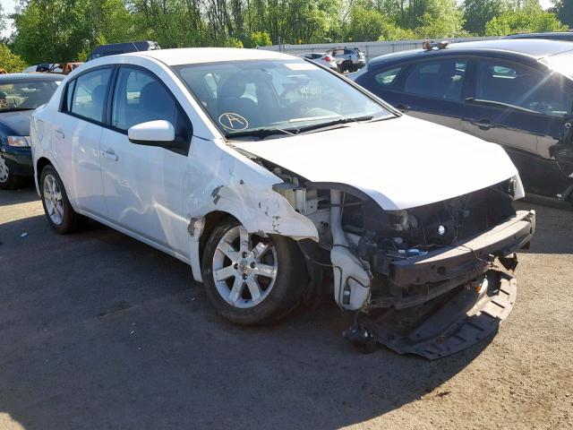 3N1AB61E08L693598 - 2008 NISSAN SENTRA 2.0 WHITE photo 1