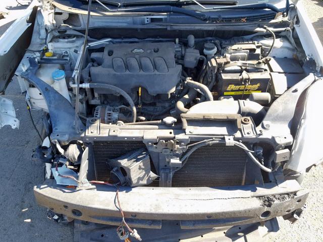 3N1AB61E08L693598 - 2008 NISSAN SENTRA 2.0 WHITE photo 7