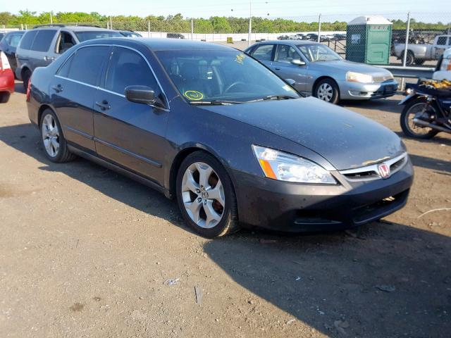 1HGCM66427A022649 - 2007 HONDA ACCORD SE BLUE photo 1